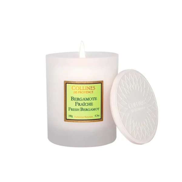 Scented candles from "Collines de Provence" Bergamote