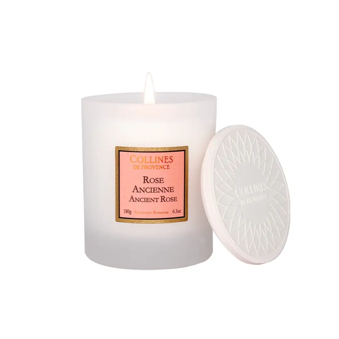 Scented candles from "Collines de Provence" Rose Ancienne