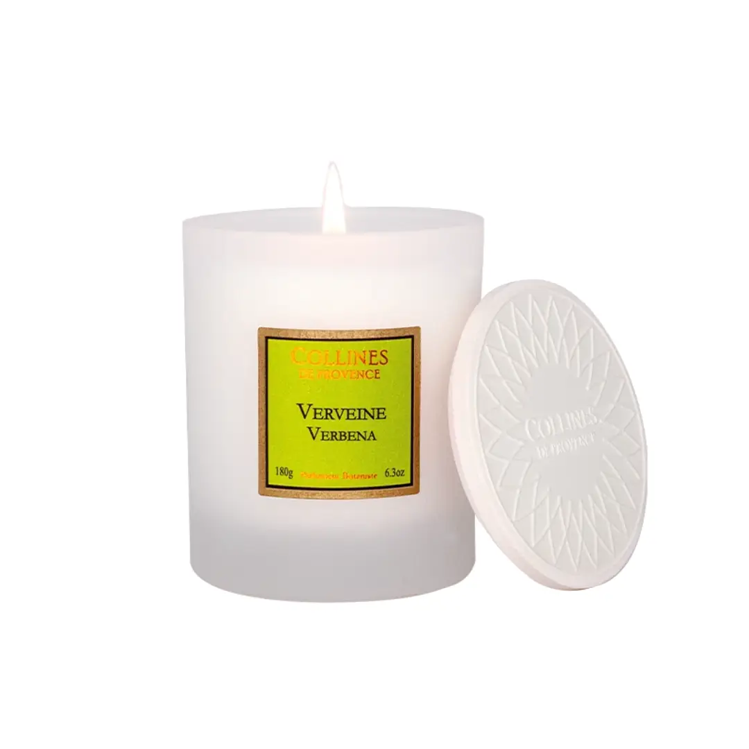 Scented candles from "Collines de Provence" Verveine