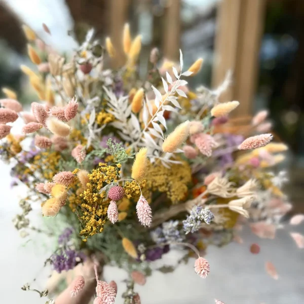 Dried flowers at Monsieur Fleur