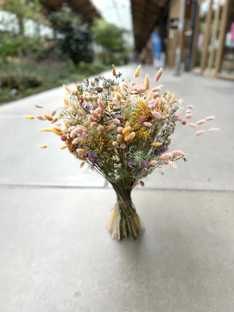 Bouquet de fleurs séchées Monsieur Fleur